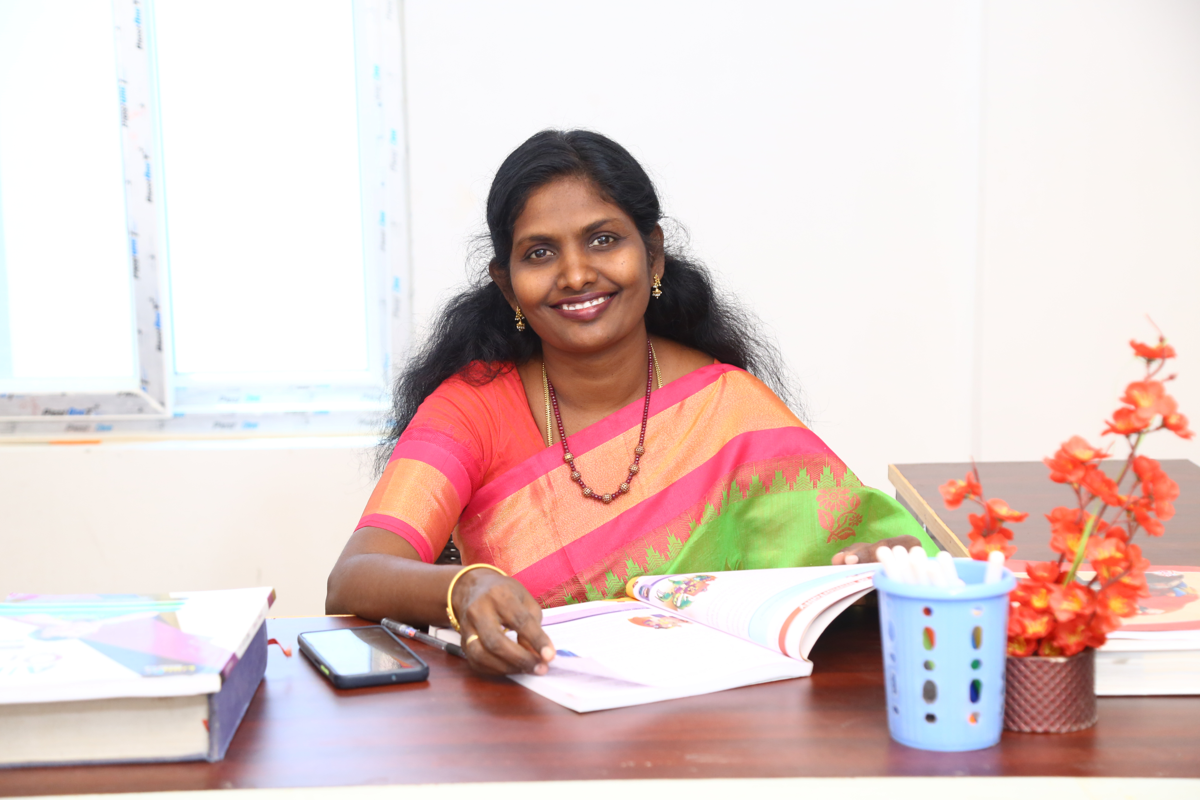 T. Sowjanya, Principal of Better Life & Blooms School